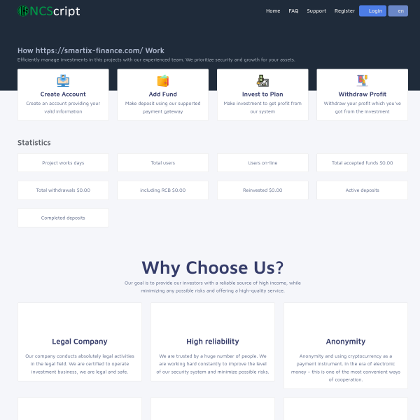  smartix-finance.com screen