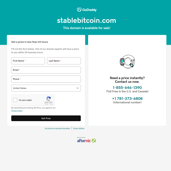  stablebitcoin.com screen