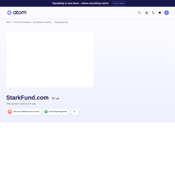  starkfund.com screen