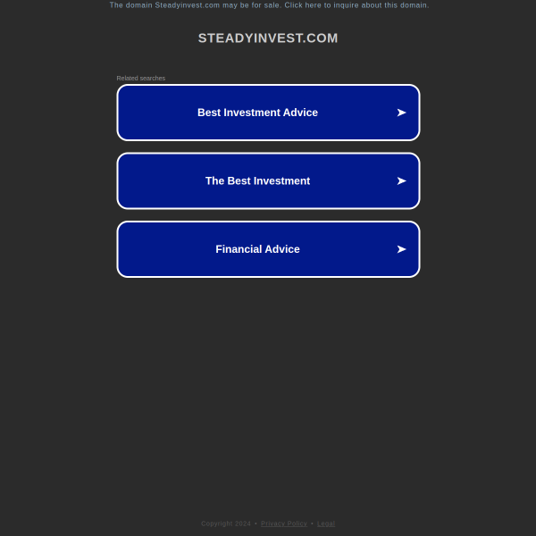  steadyinvest.com screen