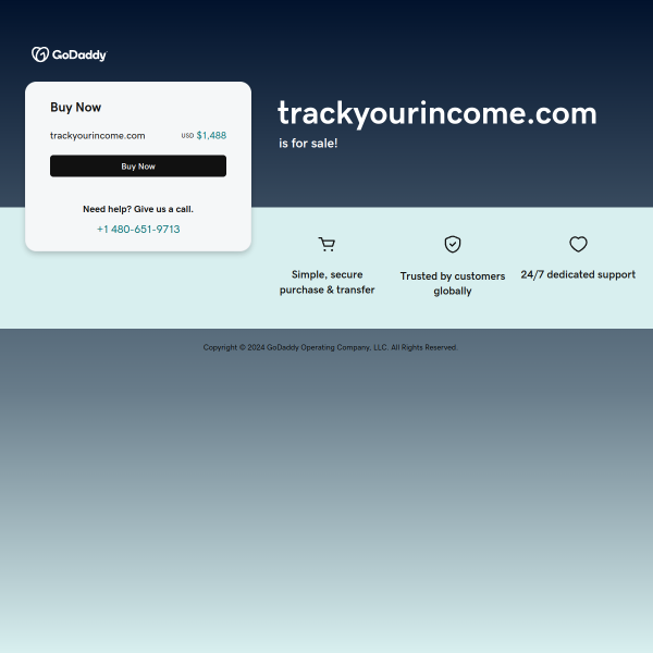  trackyourincome.com screen
