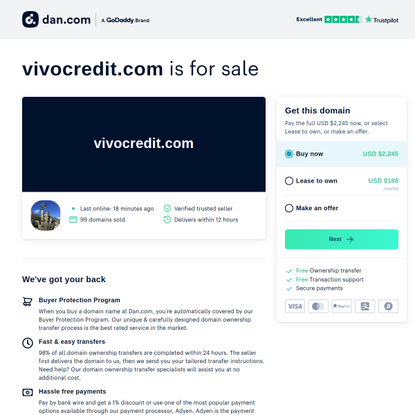  vivocredit.com screen