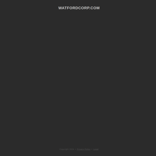  watfordcorp.com screen