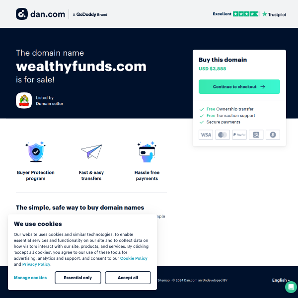  wealthyfunds.com screen