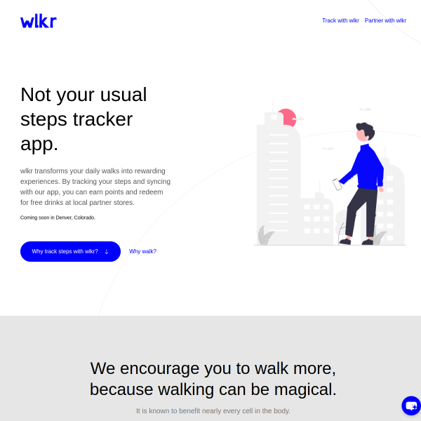  wlkr.app screen