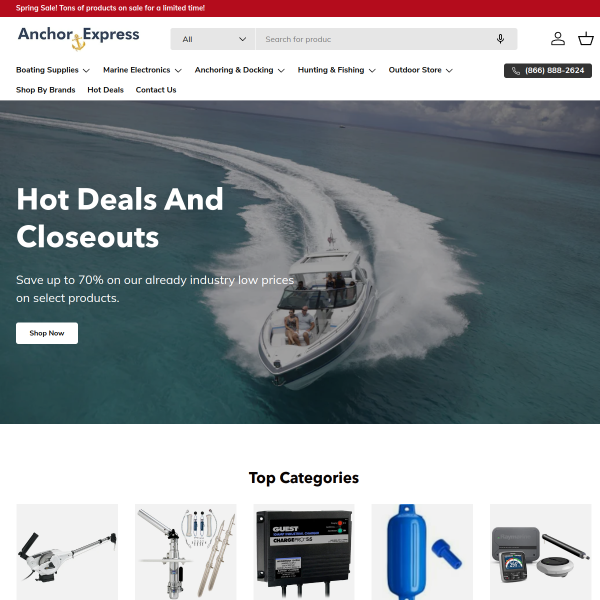 Read more about: Marine Electronics and Boating Supplies for Less