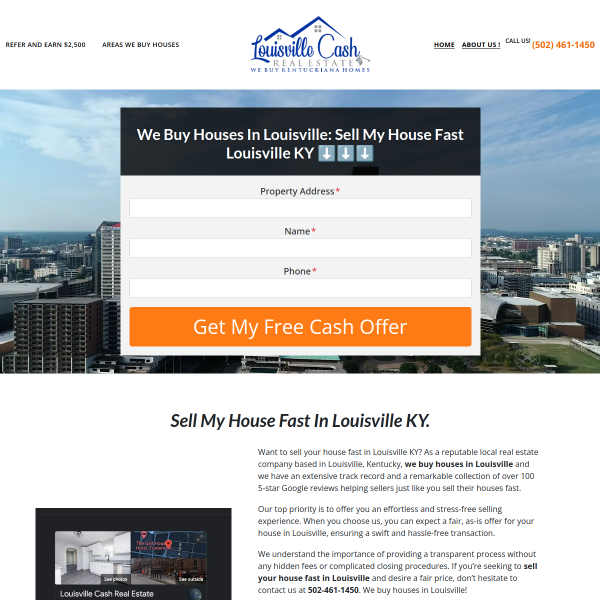 Read more about: Louisville Cash Real Estate
