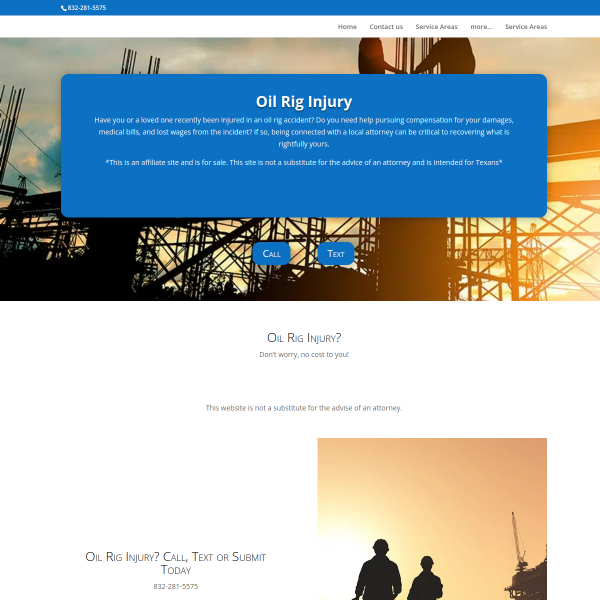 Read more about: Oil Rig Injury Attorney