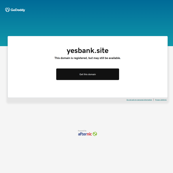  yesbank.site screen