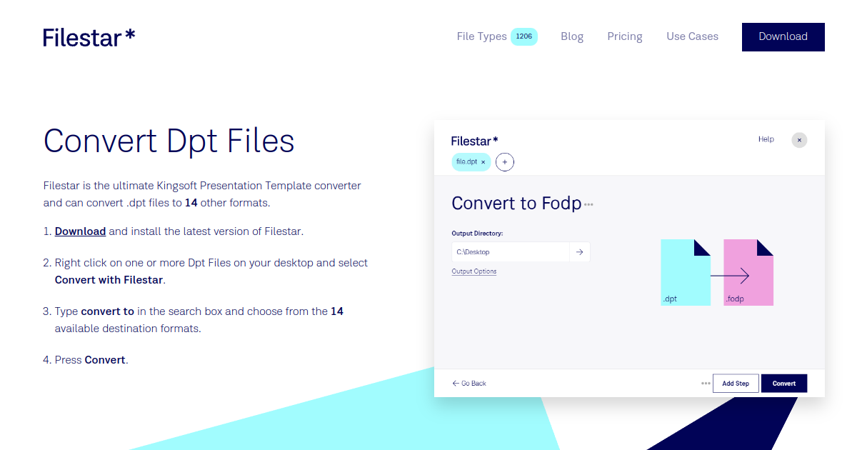 Filestar Universal Dpt Converter