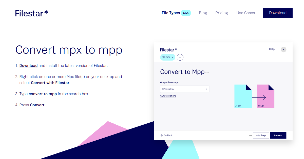 Filestar* Convert Mpx To Mpp