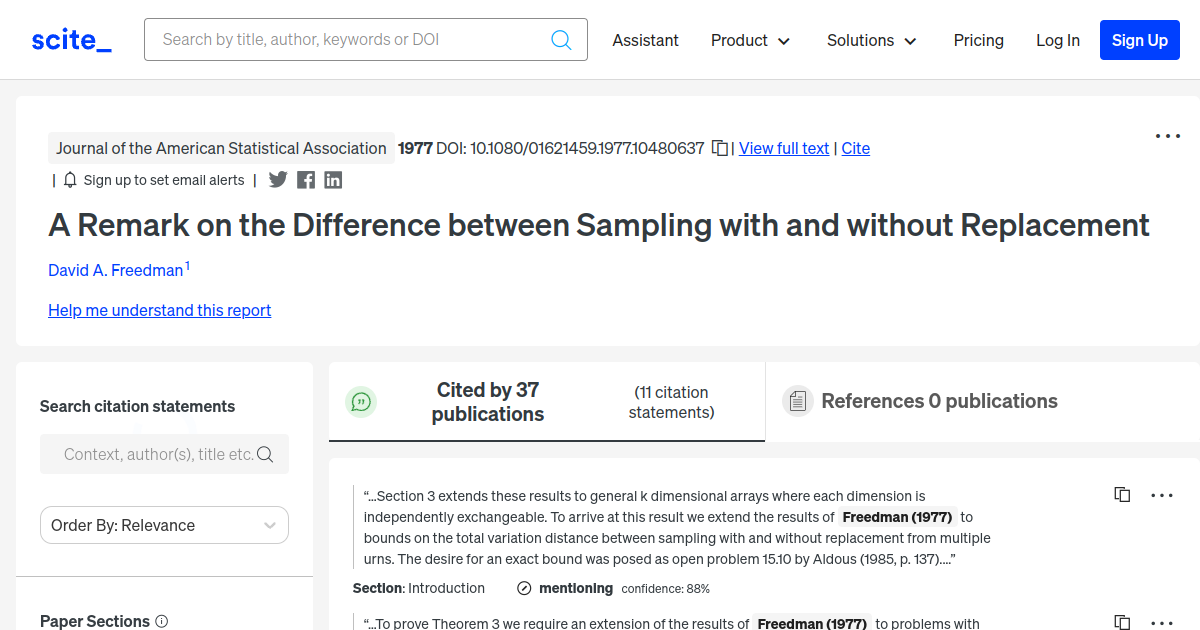 a-remark-on-the-difference-between-sampling-with-and-without