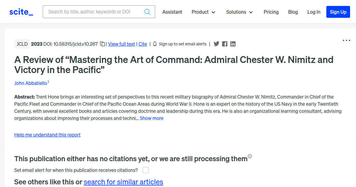 a-review-of-mastering-the-art-of-command-admiral-chester-w-nimitz