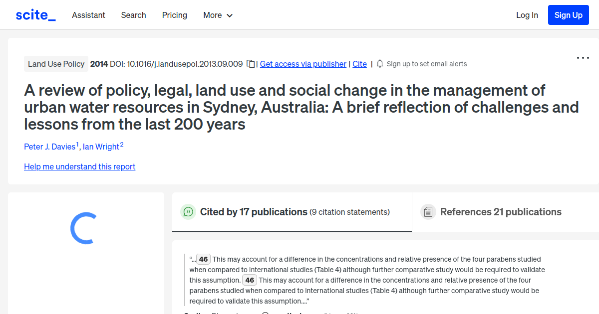 A review of policy, legal, land use and social change in the management