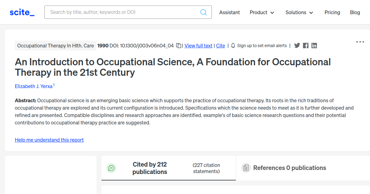 an-introduction-to-occupational-science-a-foundation-for-occupational