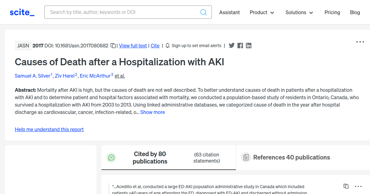 causes-of-death-after-a-hospitalization-with-aki-scite-report