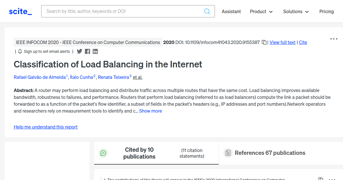 classification-of-load-balancing-in-the-internet-scite-report