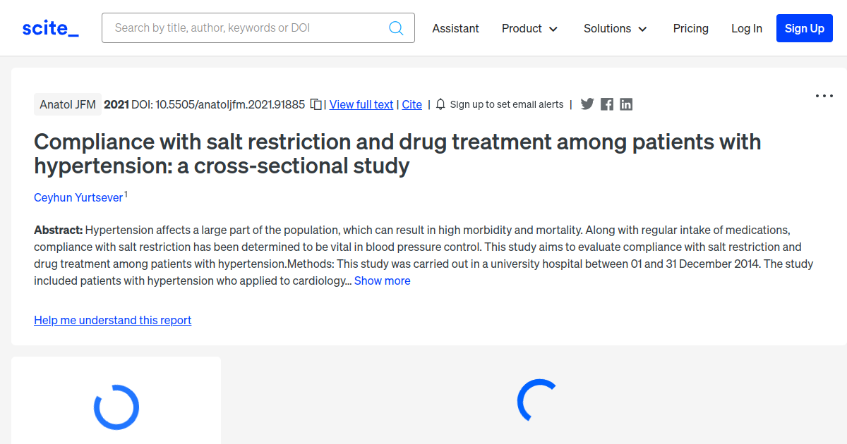 compliance-with-salt-restriction-and-drug-treatment-among-patients-with