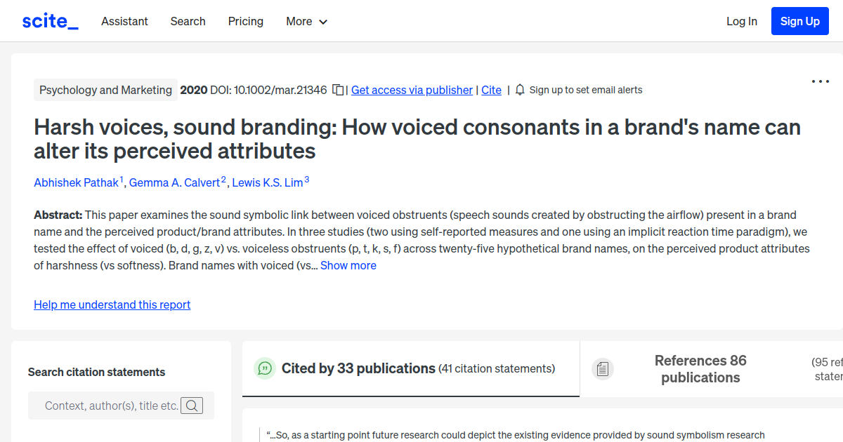 Harsh voices, sound branding How voiced consonants in a brand's name