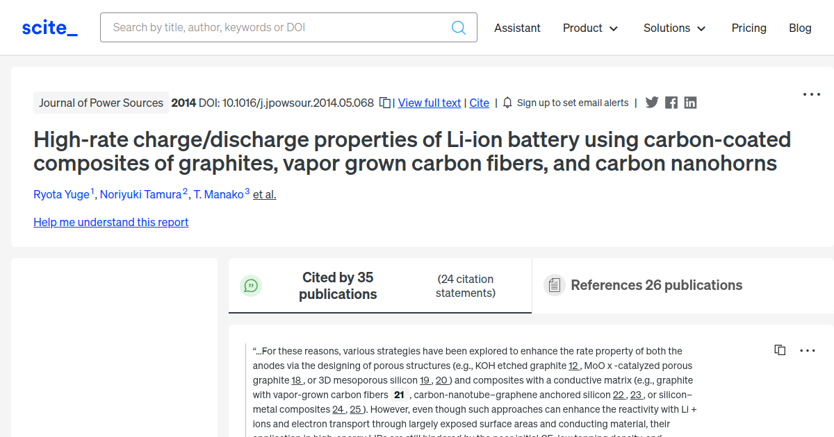 high-rate-charge-discharge-properties-of-li-ion-battery-using-carbon-coated-composites-of