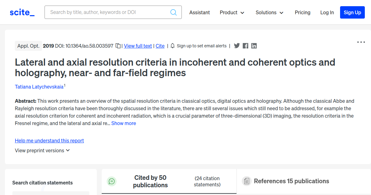 lateral-and-axial-resolution-criteria-in-incoherent-and-coherent-optics