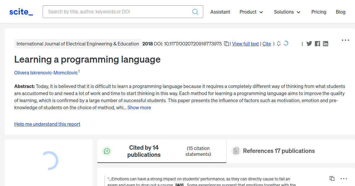 learning-a-programming-language-scite-report