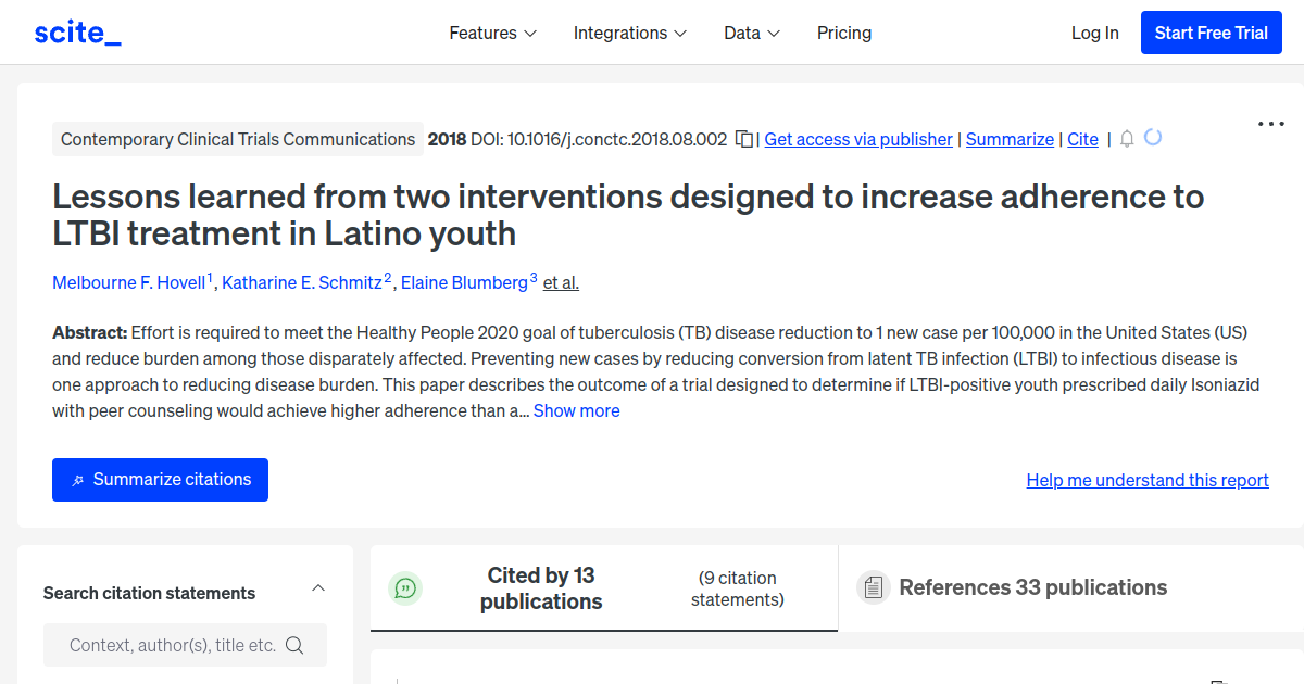 Lessons Learned From Two Interventions Designed To Increase Adherence