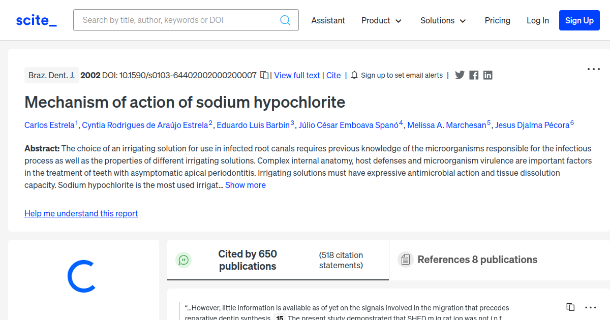 mechanism-of-action-of-sodium-hypochlorite-scite-report