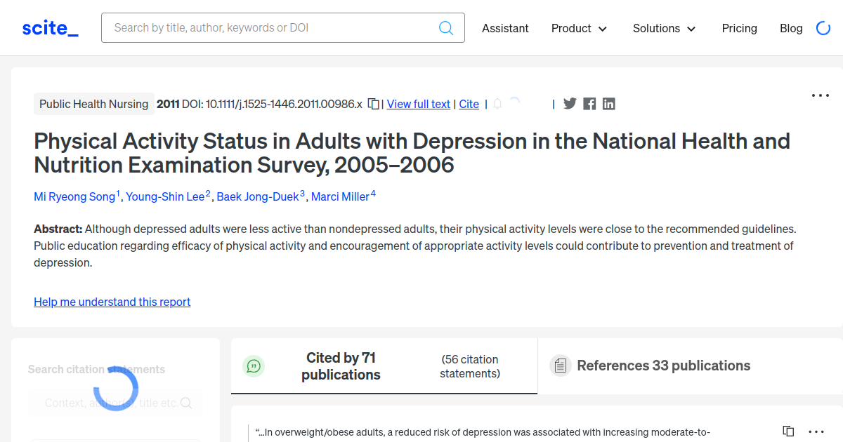 physical-activity-status-in-adults-with-depression-in-the-national