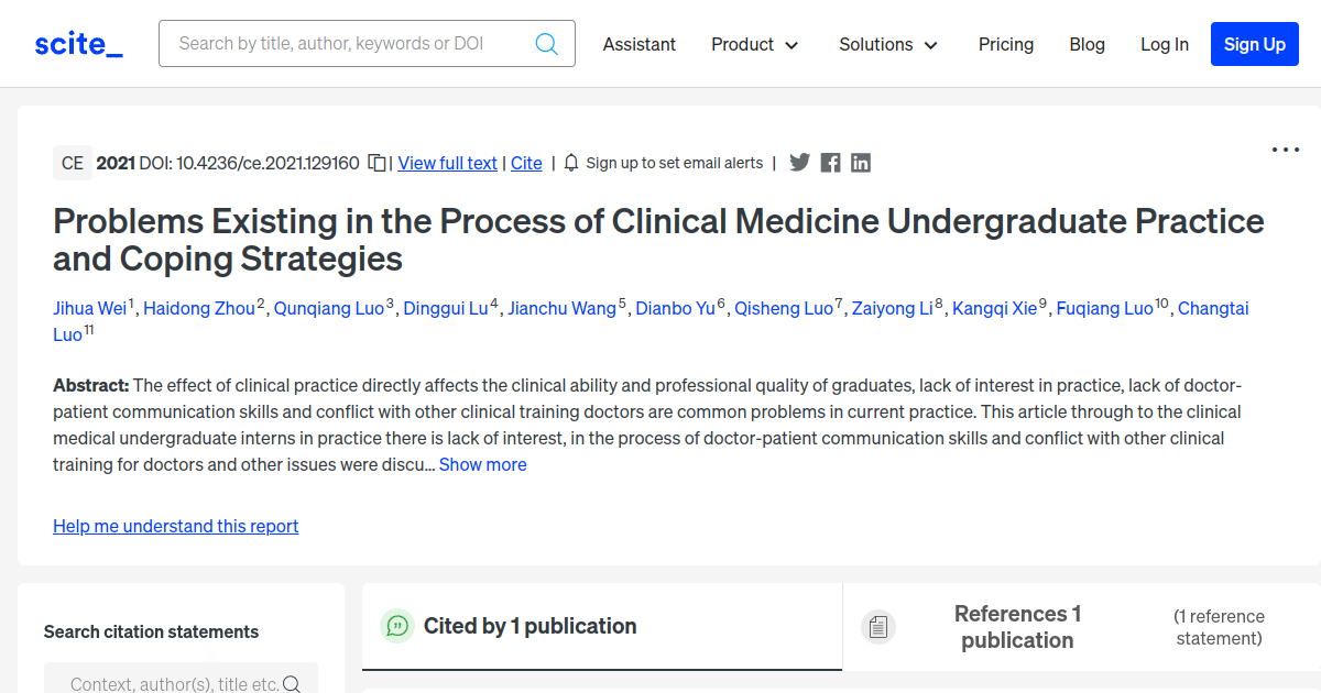 problems-existing-in-the-process-of-clinical-medicine-undergraduate