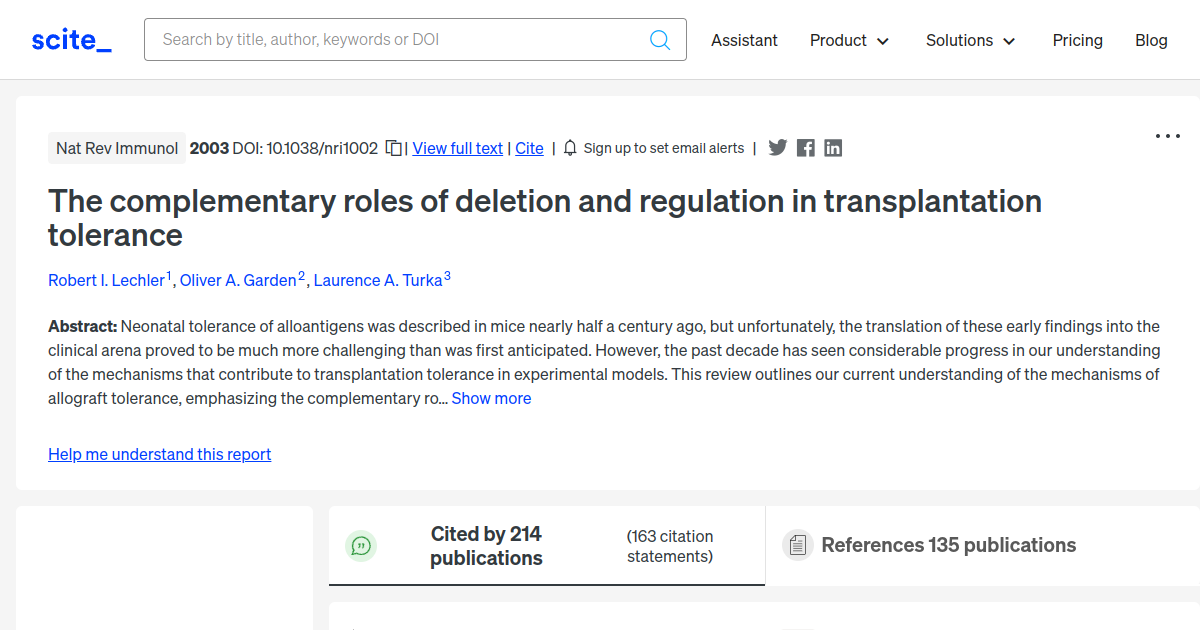 the-complementary-roles-of-deletion-and-regulation-in-transplantation