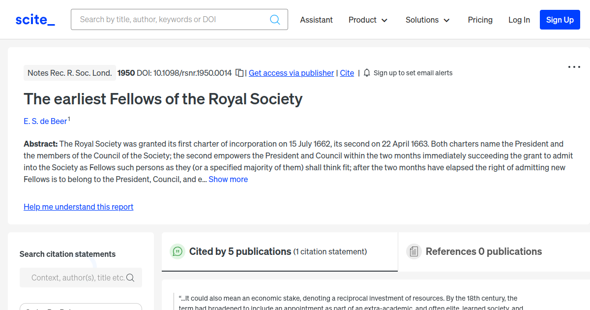 the-earliest-fellows-of-the-royal-society-scite-report