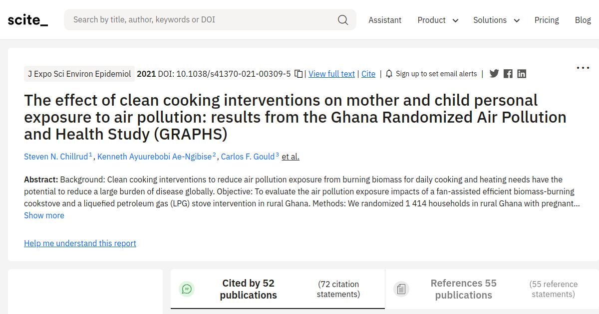 Household Air Pollution Intervention Network