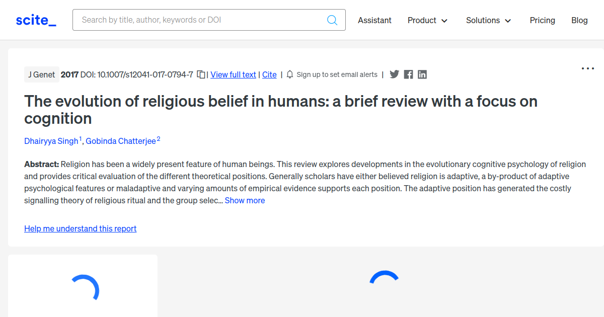 the-evolution-of-religious-belief-in-humans-a-brief-review-with-a