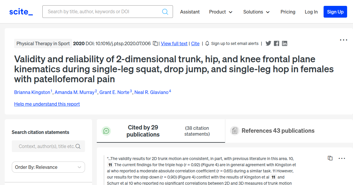 validity-and-reliability-of-2-dimensional-trunk-hip-and-knee-frontal