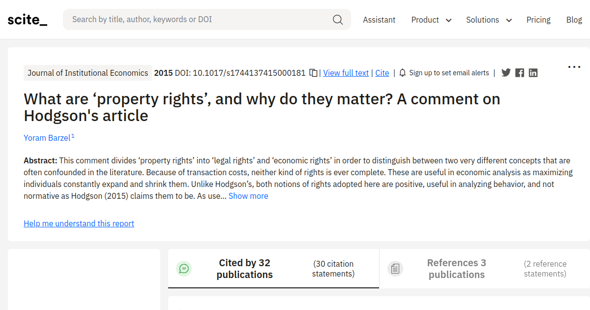 what-are-property-rights-and-why-do-they-matter-a-comment-on