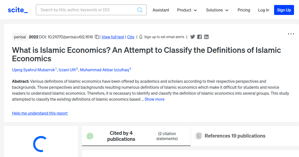 what-is-islamic-economics-an-attempt-to-classify-the-definitions-of