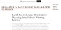 Revealing Rapid RL Path to Success in Rocket League