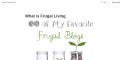 Frugal living can be a great way