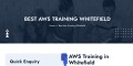 Aws Training in Whitefield, Bangalore with 100% job support