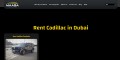 Rent Cadillac in Dubai
