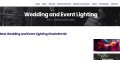 Best Wedding Lighting Charlotte NC