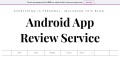 Get 100% Real Users Android App Reviews and Rating