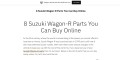 Suzuki Wagon-R Parts