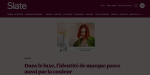 Dans le luxe, l'identité de marque passe aussi par la couleur