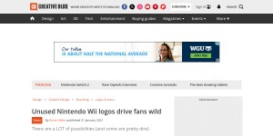 Unused Nintendo Wii logos drive fans wild