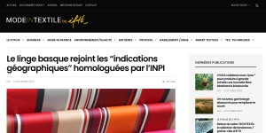 Le linge basque rejoint les “indications géographiques” homologuées par l’INPI