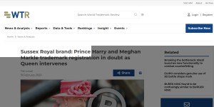 Sussex Royal brand: Prince Harry and Meghan Markle trademark registration in doubt as Queen intervenes
