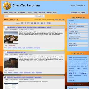 CheckTec Favoriten - Speicher, Teile und Tagge Deine Favoriten