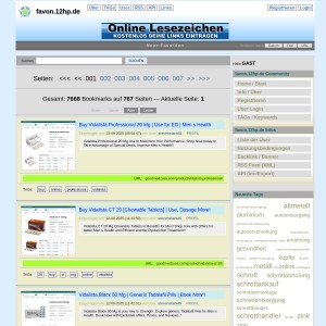 favon.12hp.de: Speicher, Teile und Tagge Deine Favoriten